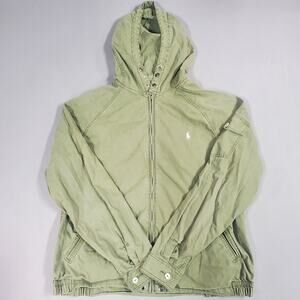 Polo Ralph Lauren Hooded Utility Jacket Men's Size Large Green